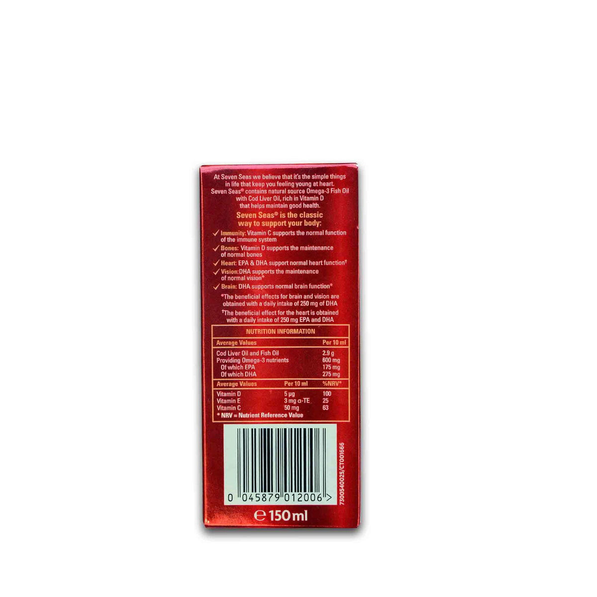 Seven Seas Cod Liver Oil Syrup 150mls