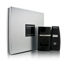 Silver Black Azzaro For Men
