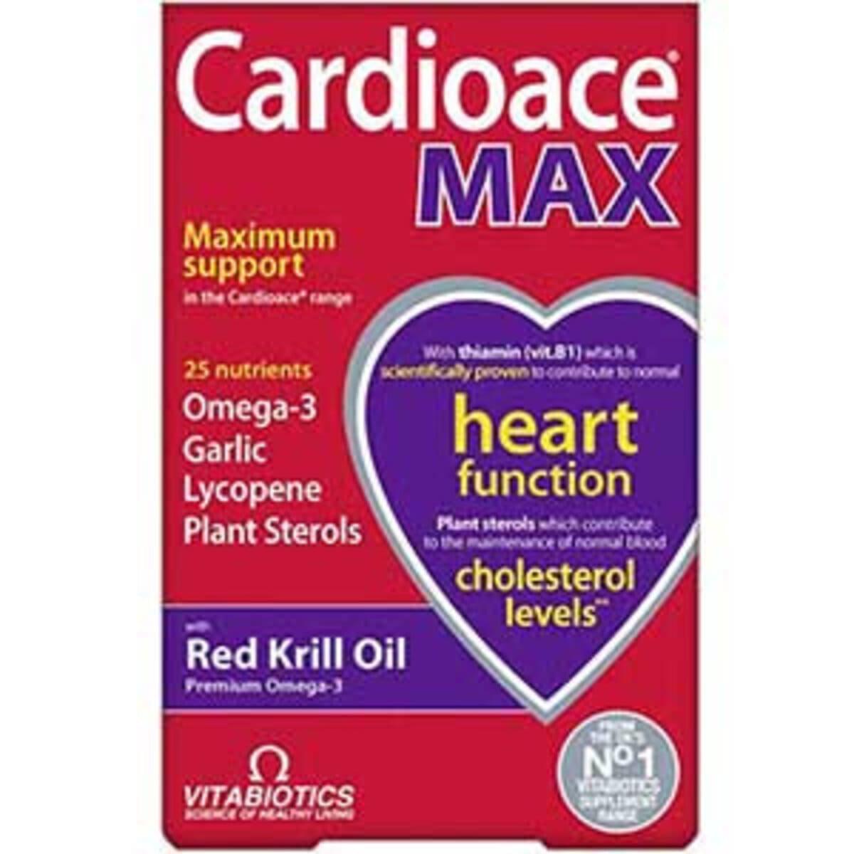 Vitabiotics Cardioace Max Capsules