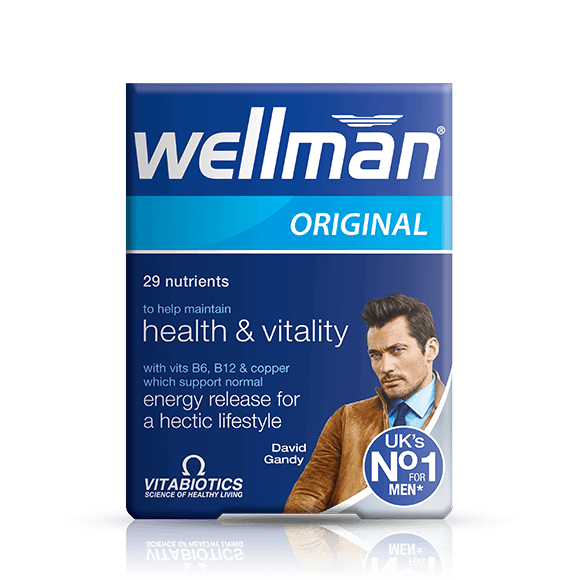 Wellman Original Tablets By Vitabiotics Men Vitamins