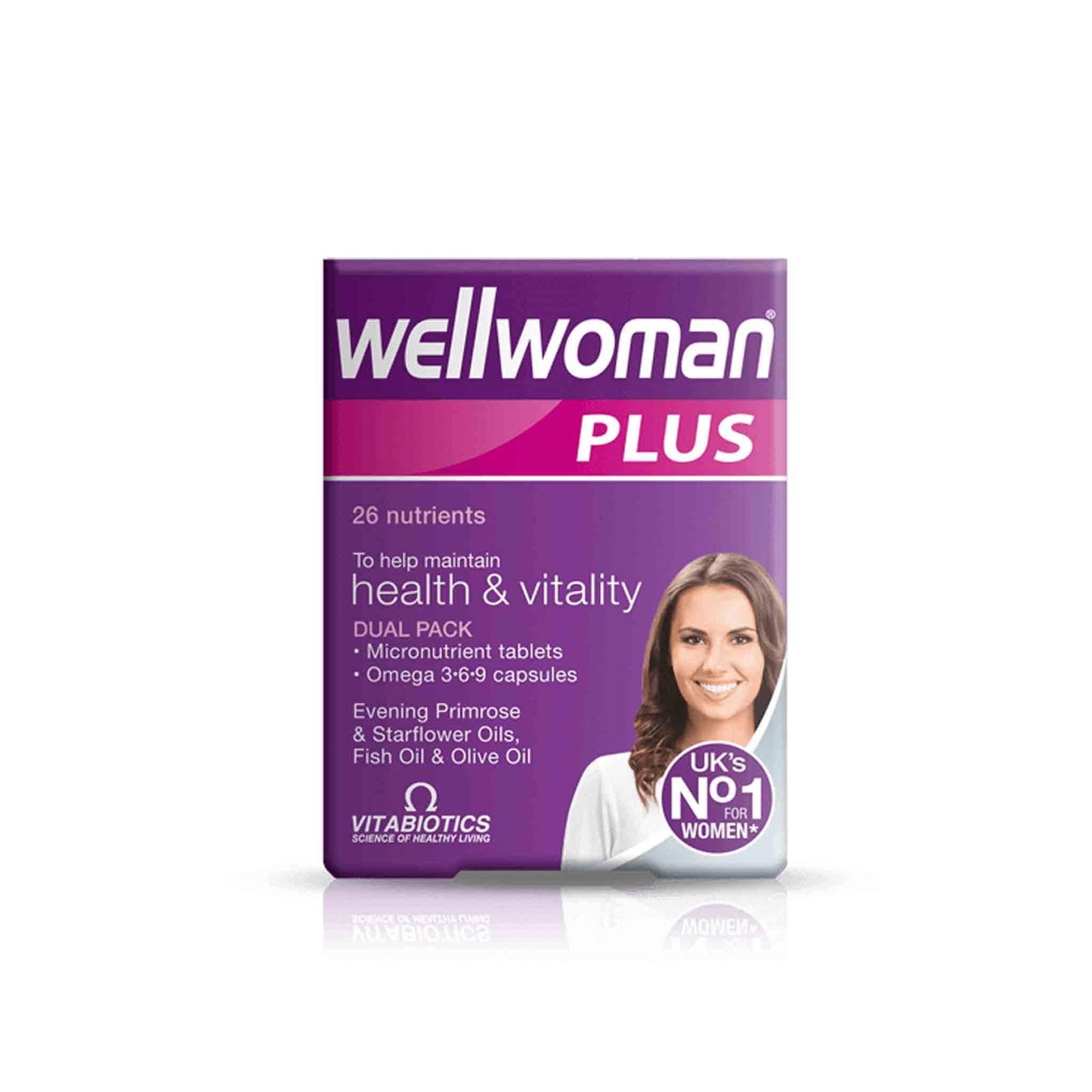 Wellwoman Plus Omega 3 6 9 By Vitabiotics