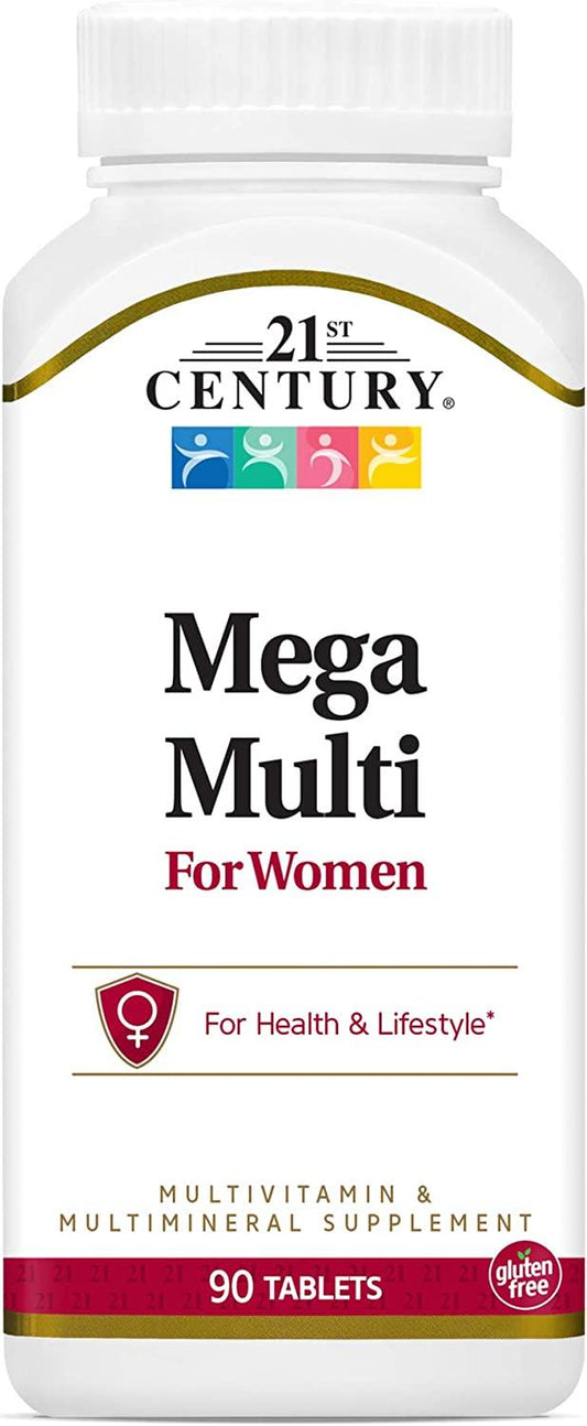 21st Century Mega Multi for Women 90 Tablets