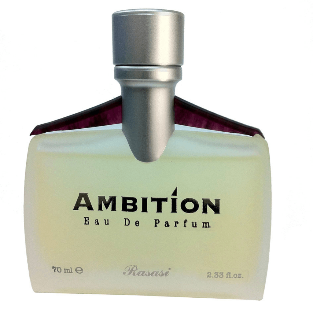 Ambition perfume for men inside view