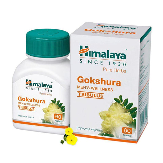 Himalaya Gokshura Men's Wellness Tablets | Tribulus | Improves Vigor - Brivane