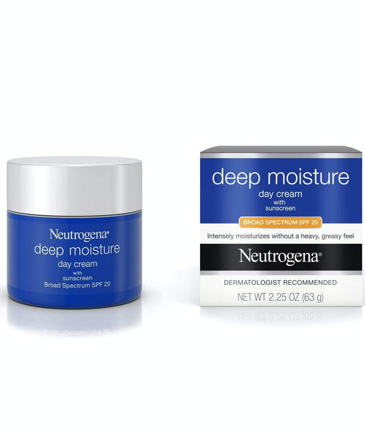 Neutrogena Deep Moisture Face Cream With Spf 20