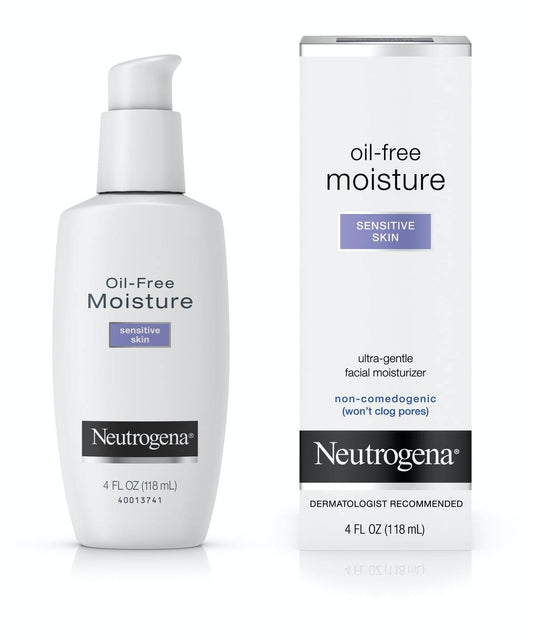 Neutrogena Oil Free Moisturizer For Sensitive Skin 