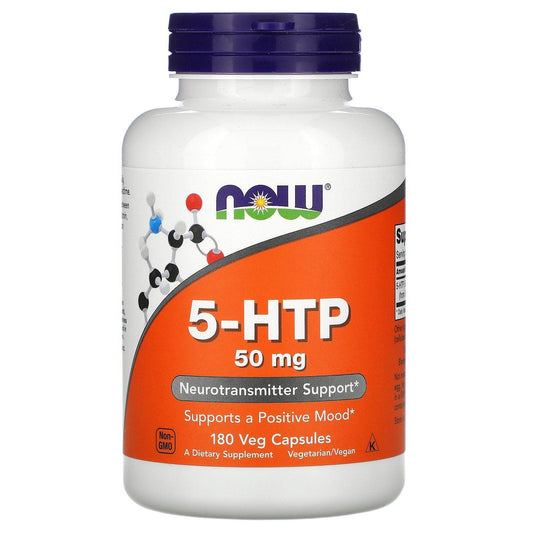 Now Foods 5HTP 50mg Capsules