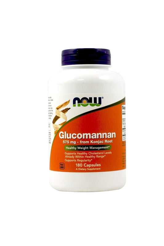 Now Foods Glucomannan 575mg Capsules