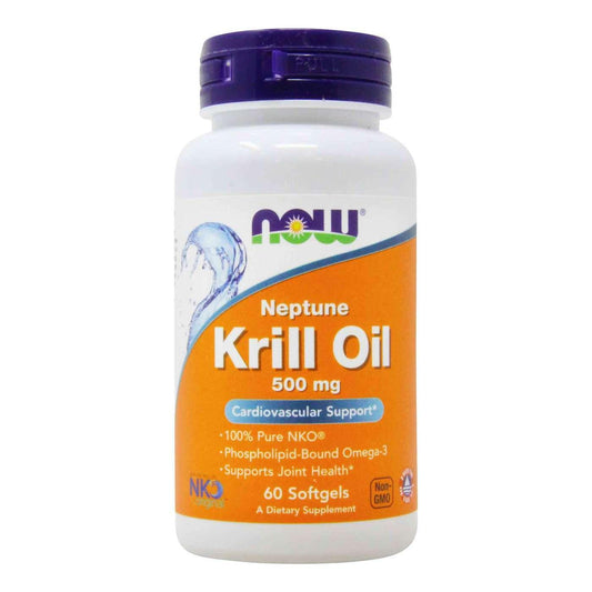 Now Foods Krill Oil 500mg Softgel 