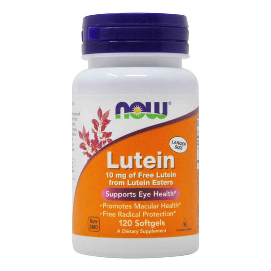 Now Foods Lutein 10mg Softgels