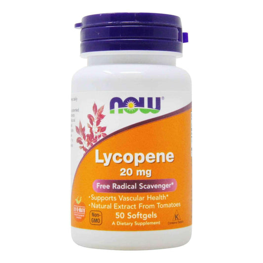 Now Foods Lycopene 20mg Softgels