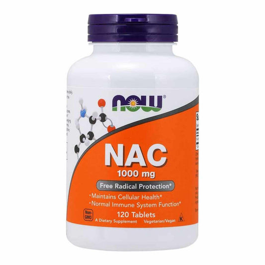 Now Foods NAC 1000mg Tablets