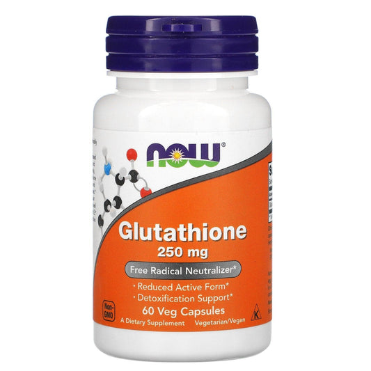 Now Glutathione 250 mg Veg Capsules By Now Foods