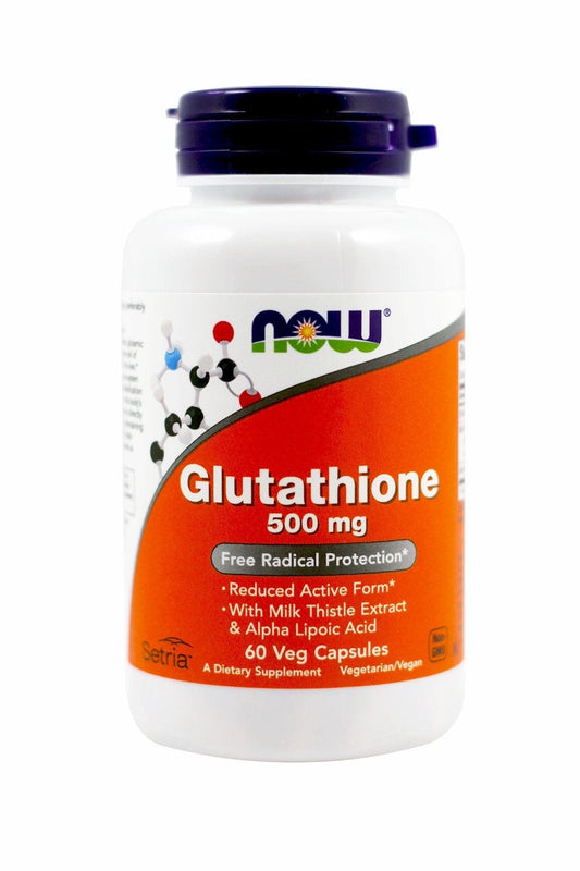Now Glutathione 500mg Veg Capsules
