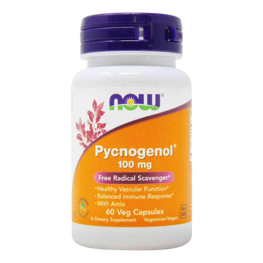 Now Pycnogenol 100mg Veg Capsules