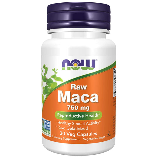 Now Raw Maca 750 mg By Now Foods
