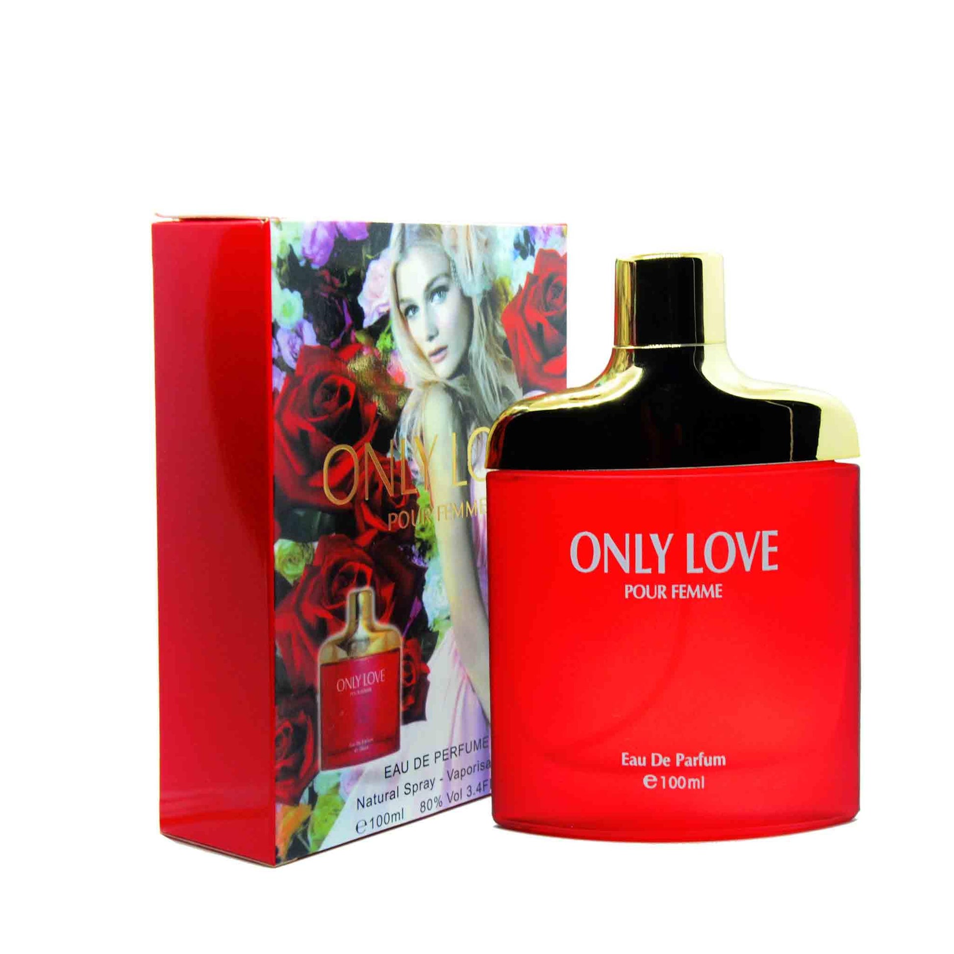 Only Love Perfume For Women 100ml 3.4FL.OZ