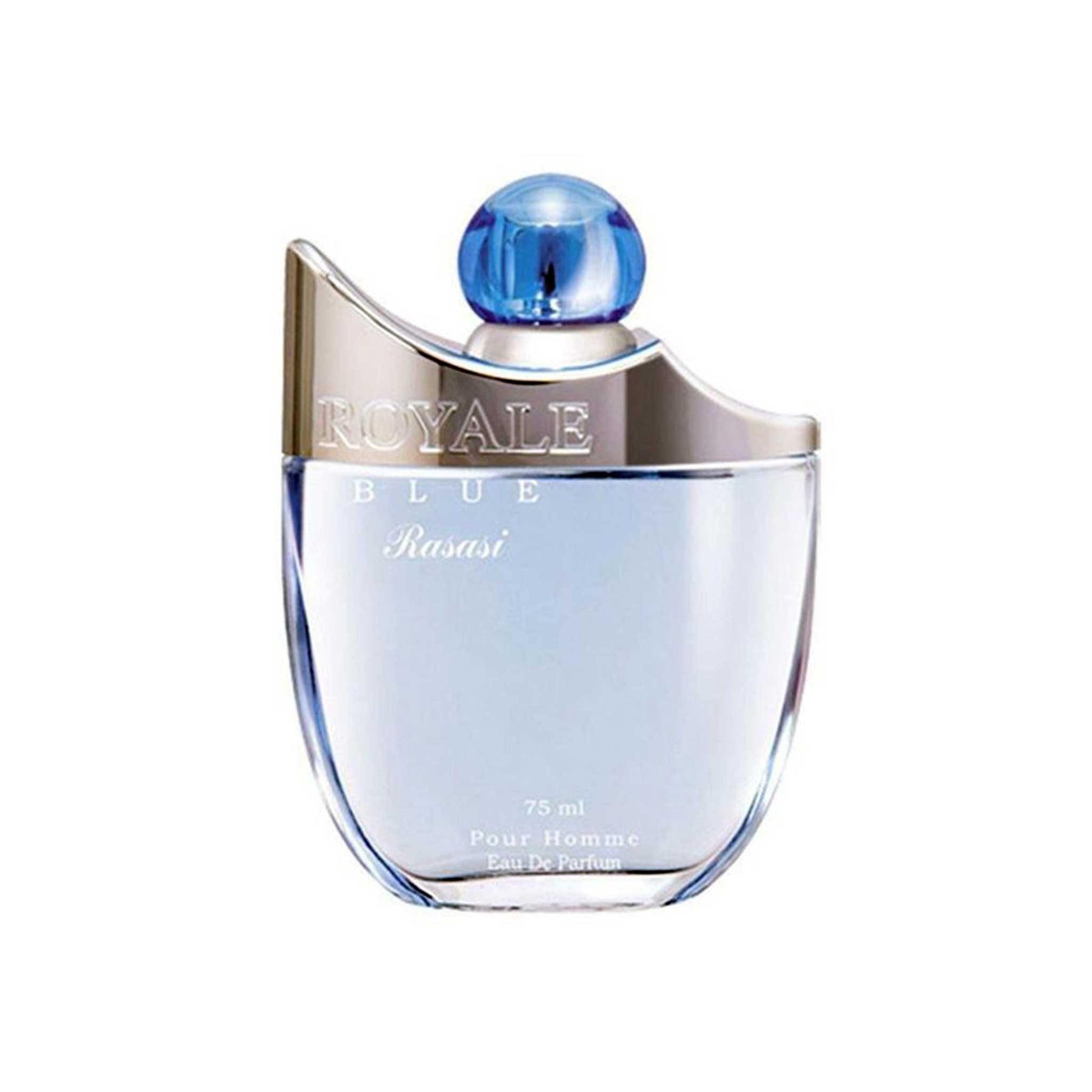 rasasi royale blue perfume for men inside view
