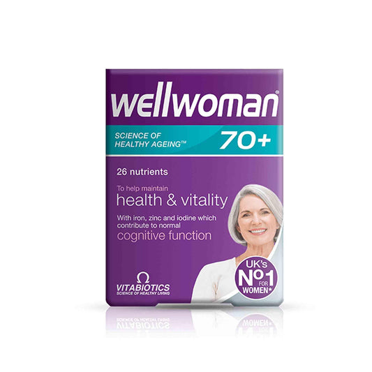 wellwoman 70+ tablets by vitabiotics